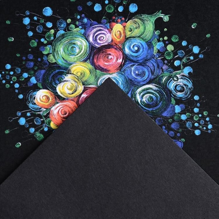 Canson Graduate zwart tekenpapier blok