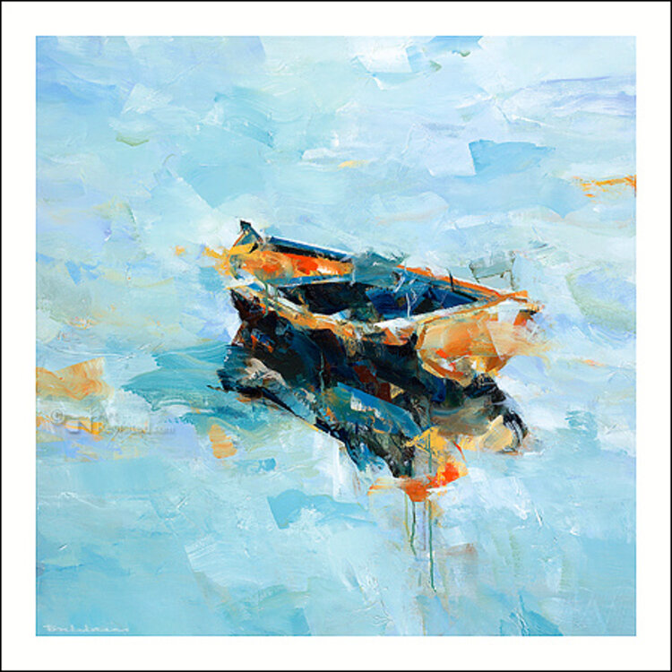 Art Revisited kunstkaart Dorus Brekelmans - ferry to nowhere