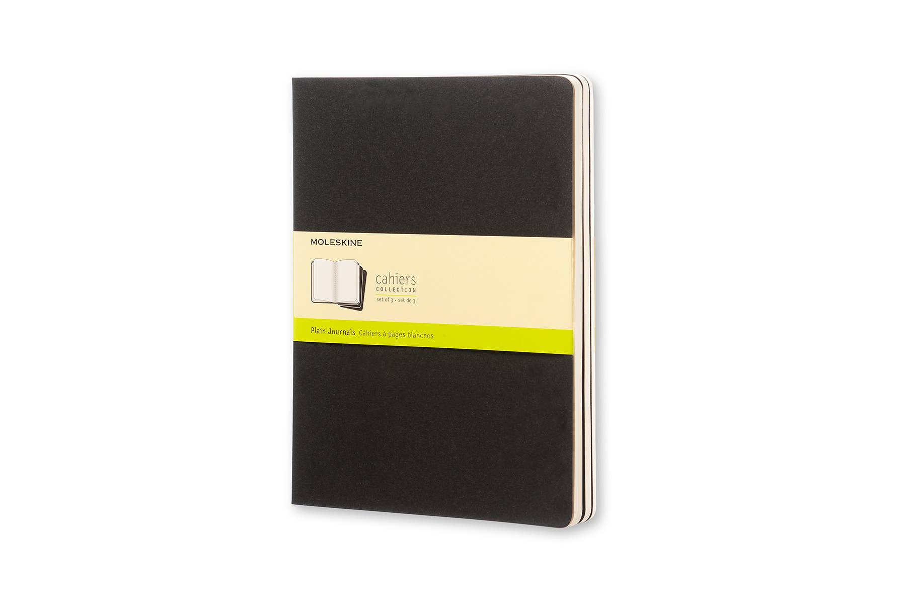 Moleskine Cahiers collection set 3 journals 19x25 cm KaJa Art Material