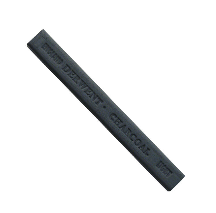 Derwent blokje geperste houtskool 7x7x175 mm Derwent