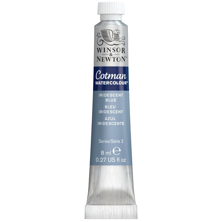 Cotman Water Colours 472 iridescent blue - aquarelverf 8ml