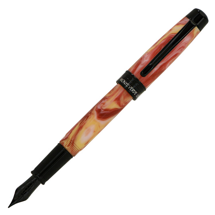 Monteverde Prima Swirl - vulpen (M) rood