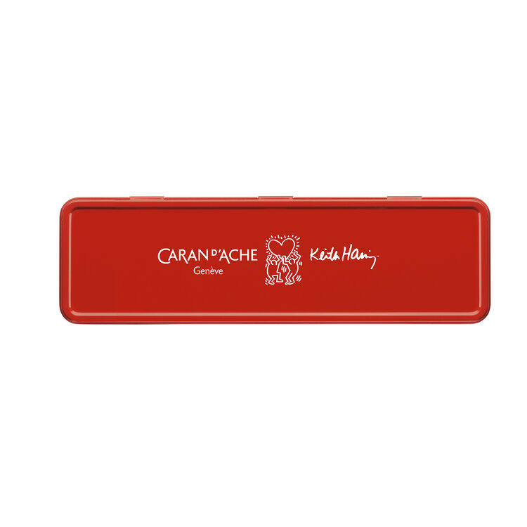 Caran d'Ache Keith Haring coloring set with watercolor pencils