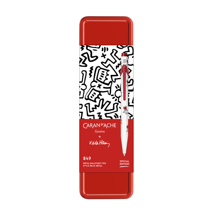 Caran d'Ache (schrijfwaren) Keith Haring ballpoint (849) wit