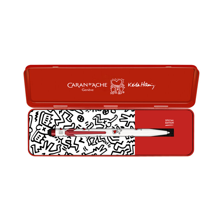 Caran d'Ache (schrijfwaren) Keith Haring ballpoint (849) wit