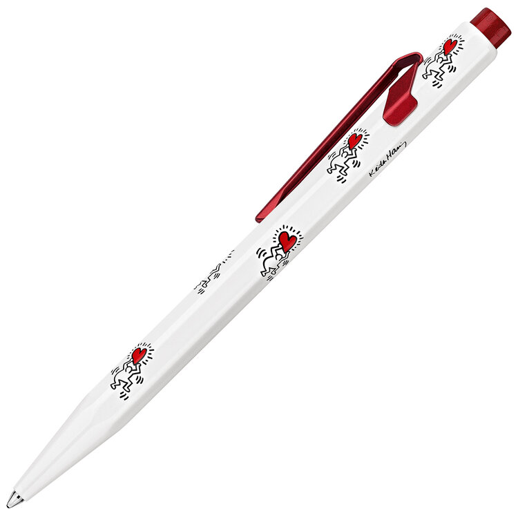 Caran d'Ache (schrijfwaren) Keith Haring ballpoint (849) wit
