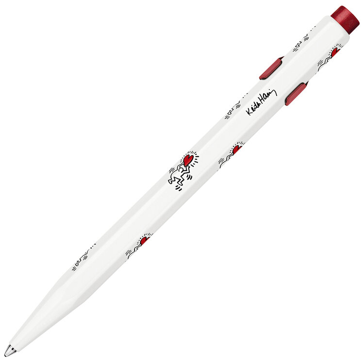 Caran d'Ache (schrijfwaren) Keith Haring ballpoint (849) wit