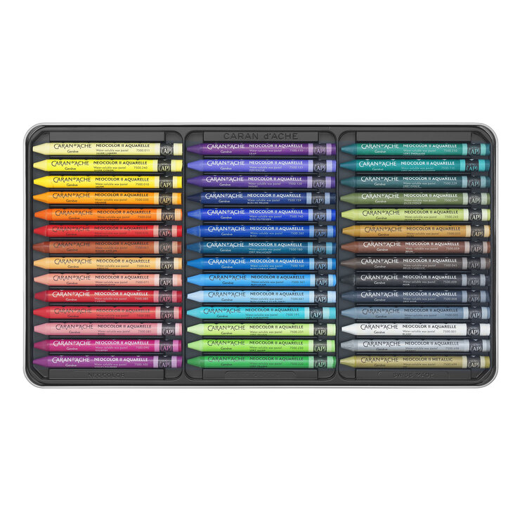 Caran d'Ache Keith Haring blik Neocolor & aquarelpotlood