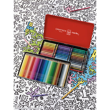 Caran d'Ache Keith Haring - Neocolor & aquarelpotloden