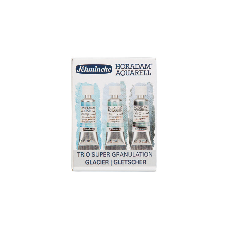 Schmincke (Horadam) trio Glacier 3x 5ml aquarelverf