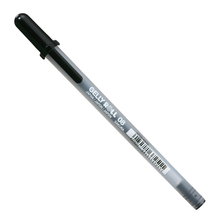 Sakura gelpen basic zwart - gelly roll