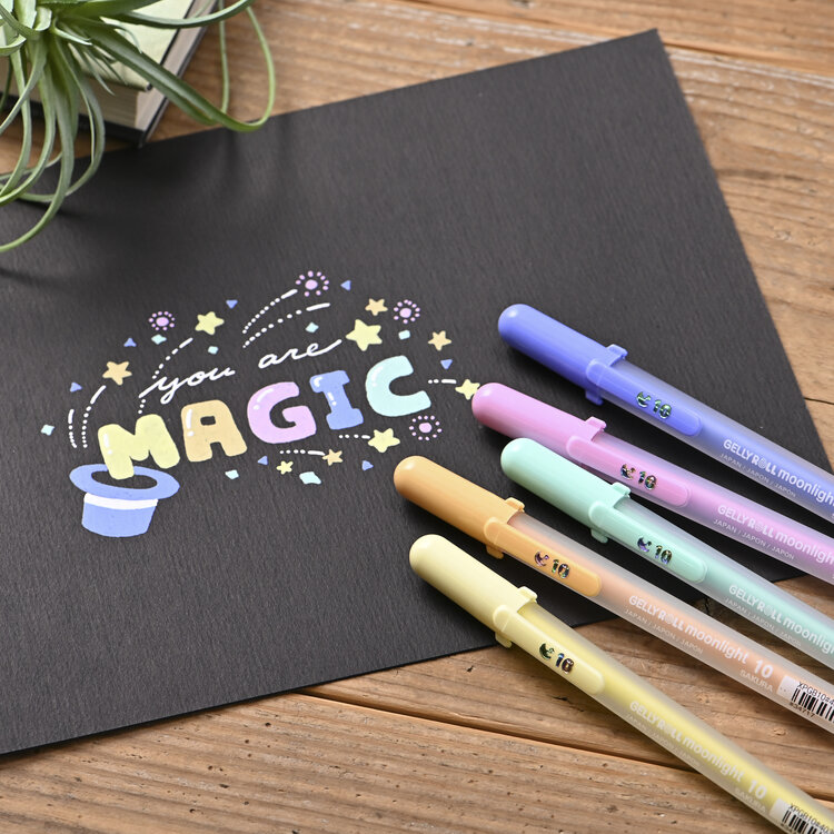 Sakura gelly roll Moonlight (10 bold) set 8 stuks