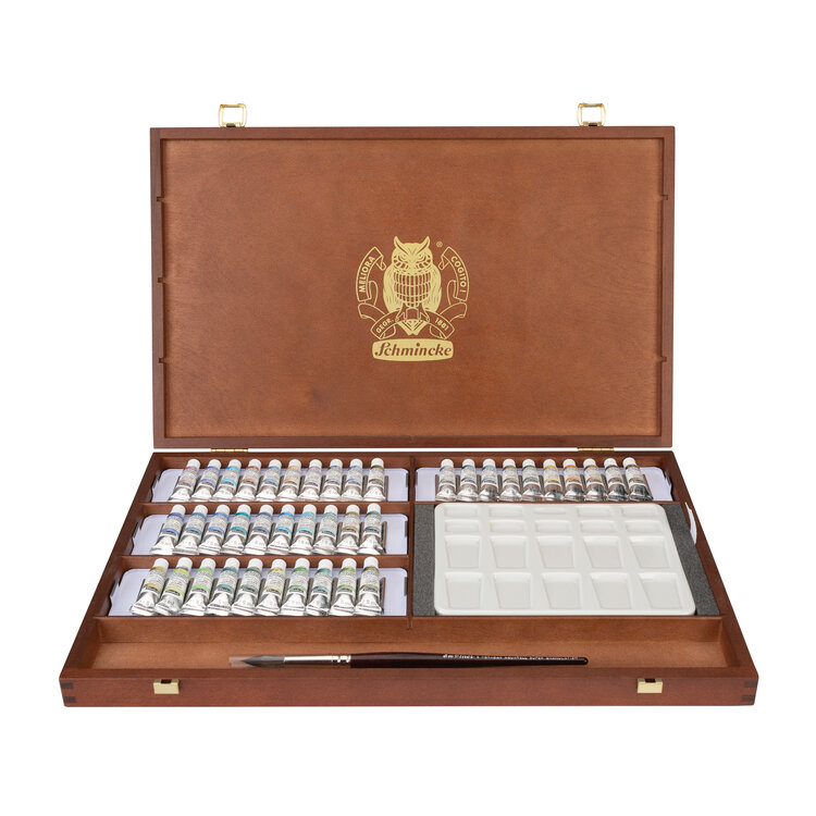 Schmincke (Horadam) houten kist Supergranulation 40x5ml