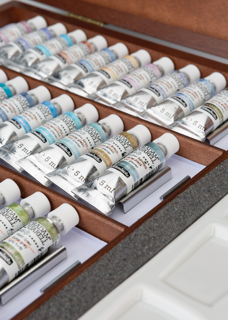 Schmincke (Horadam) houten kist Supergranulation 40x5ml