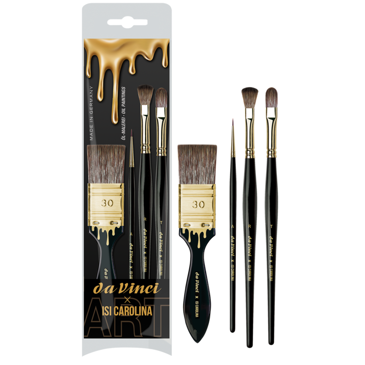 DaVinci Isi Carolina olieverf penselen set