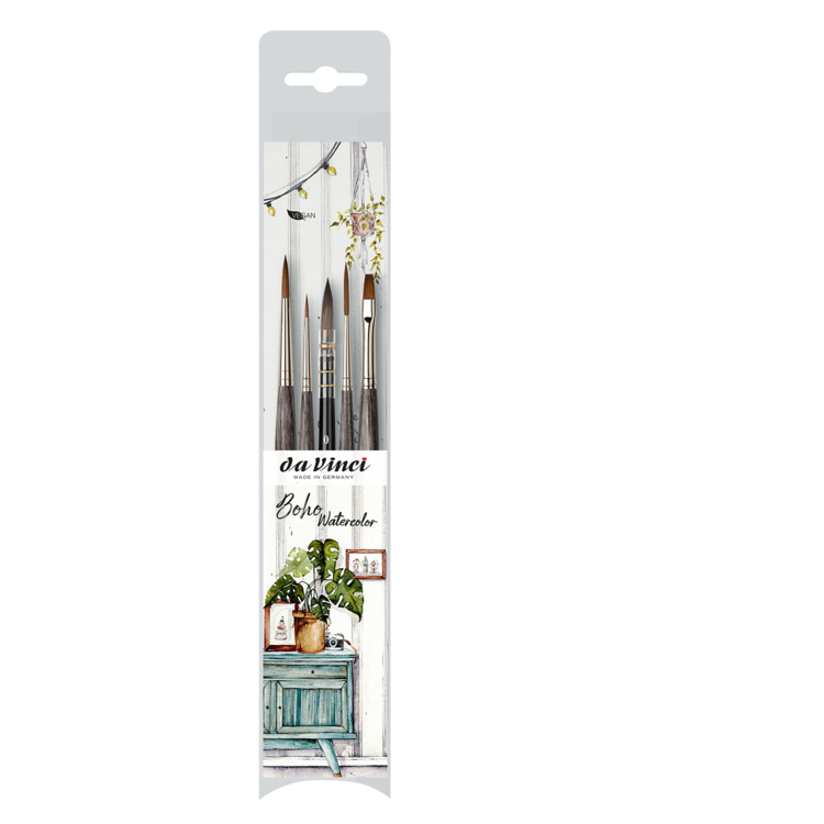 DaVinci Boho aquarelpenselen set Frau von Bommel DaVinci