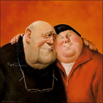 Art Revisited Marius van Dokkum - knuffel