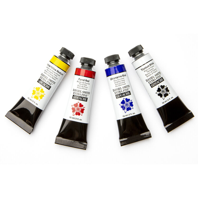 Daniel Smith primary mixing set gouache (4x 15ml)
