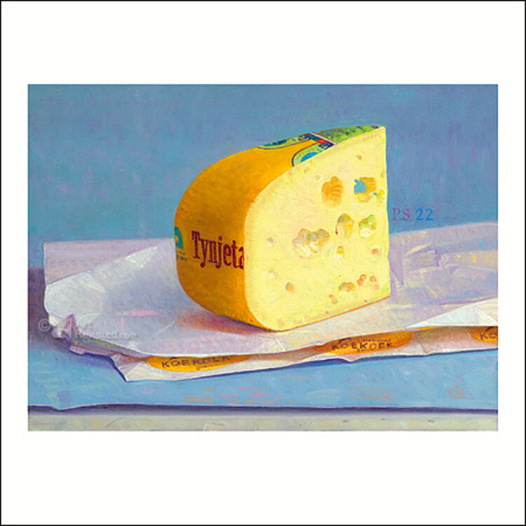 Art Revisited kunstkaart Piet Sebens - denkend aan Holland