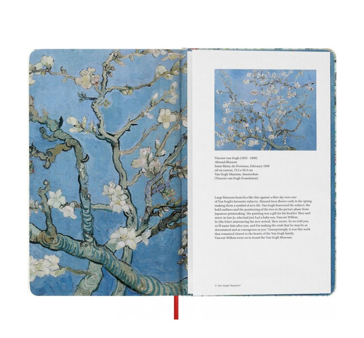 Moleskine schetsboek van Gogh 13x21 cm