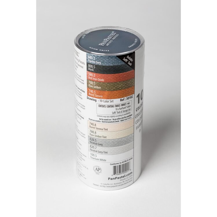 PanPastel (Golden) drawing dessin set (10) + sofft tools