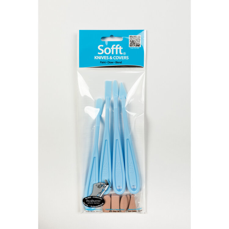 PanPastel (Golden) Sofft Tools houders en hoesjes (4+8)