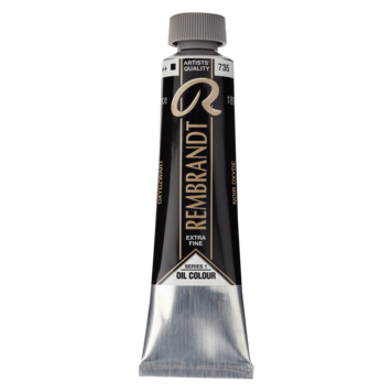 Rembrandt 735 oyxd zwart - 150ml olieverf