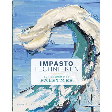 Librero impasto technieken - schilderen met paletmes - Lisa Elley