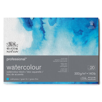 Winsor & Newton aquarelpapier professional CP 30x40 cm