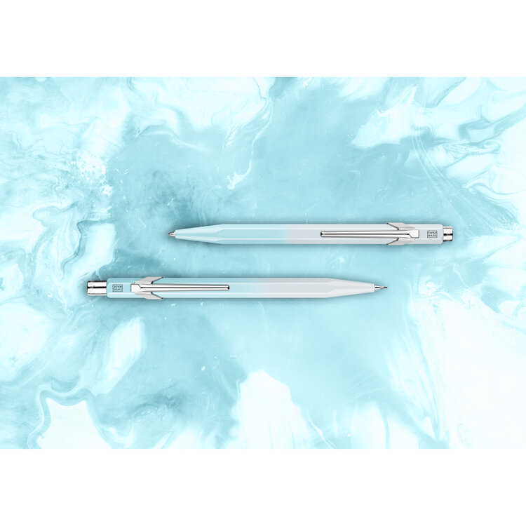 Caran d'Ache (schrijfwaren) Blue Lagoon - balpen en vulpotlood