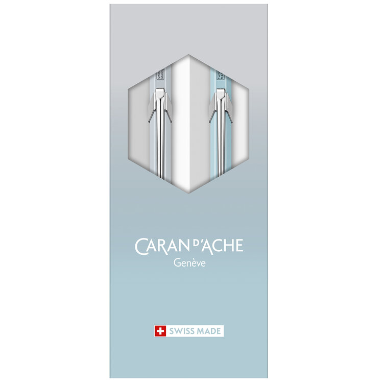 Caran d'Ache (schrijfwaren) Blue Lagoon - balpen en vulpotlood