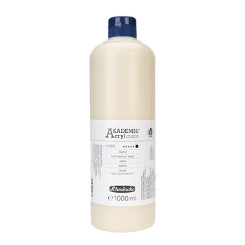 Schmincke 660 buff titanium deep- akademie acrylverf 1 liter