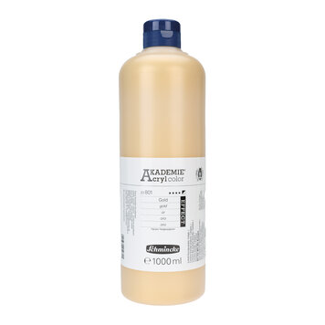 Schmincke 801 gold - akademie acrylverf 1 liter