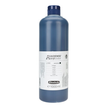 Schmincke 444 indigo - akademie acrylverf 1 liter