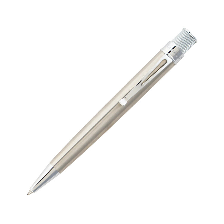 Retro 51 rollerball / balpen - tornado stainless