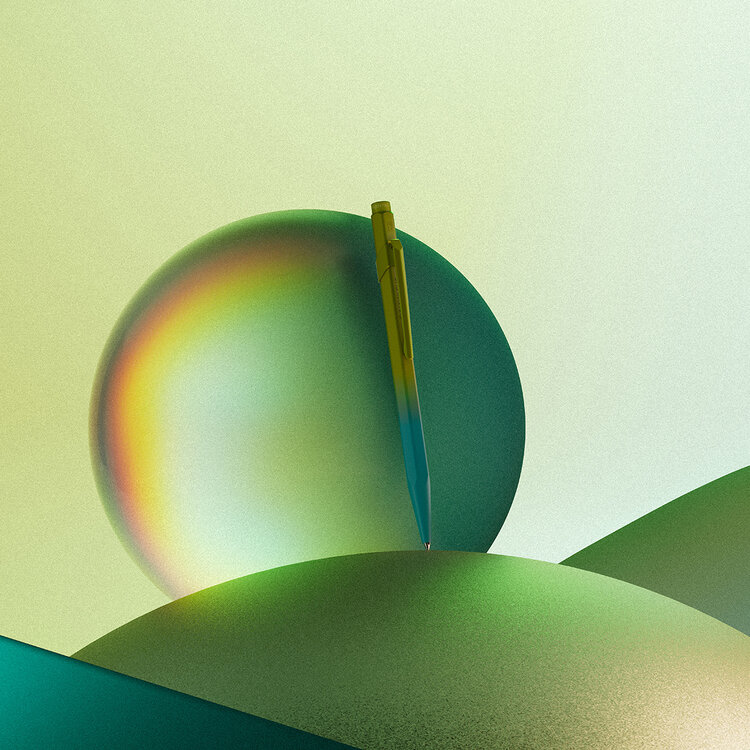 Caran d'Ache (schrijfwaren) balpen (849) Limited Edition in blik arctic green