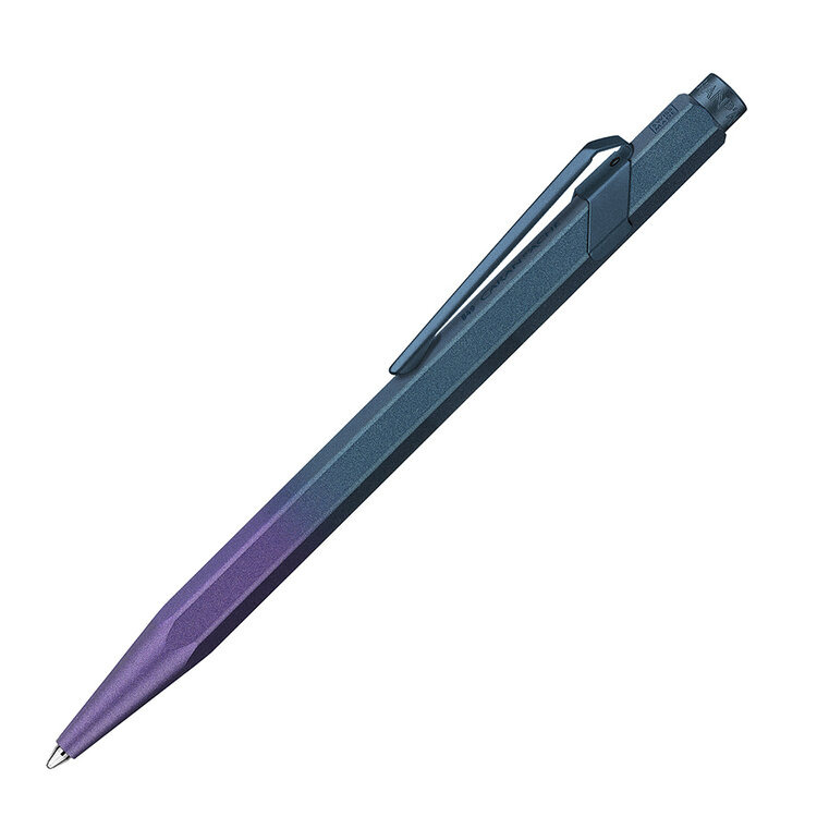 Caran d'Ache (schrijfwaren) balpen (849) Limited Edition in blik Purple Ocean