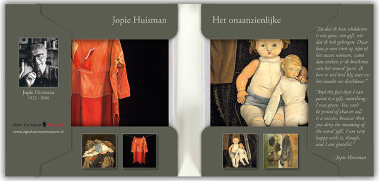 Art Revisited Het onaanzienlijke - mapje met 8 wenskaarten vanJopie Huisman