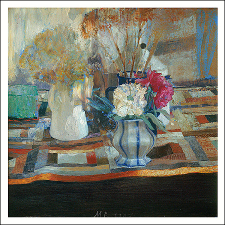 Art Revisited kunstkaart Matthijs Rolling - bloemstilleven