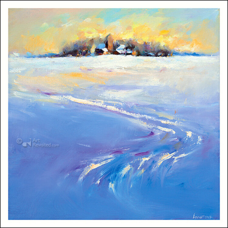 Art Revisited kunstkaart Dinie Boogaart - Jouswier