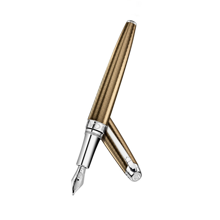 Caran d'Ache (schrijfwaren) Leman vulpen / caviar medium punt