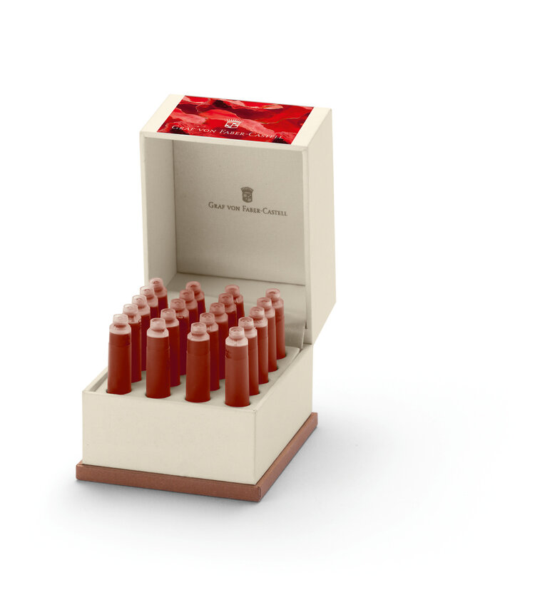 Graf von Faber-Castell vulpen vullingen - India red (20 st.)