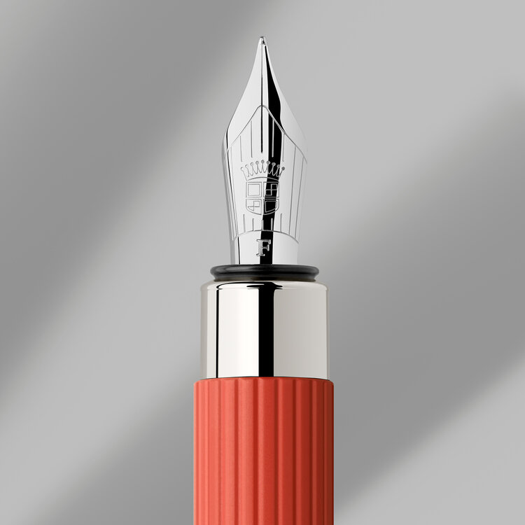 Graf von Faber-Castell Tamitio vulpen (F) - India red