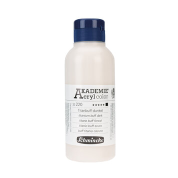 Schmincke 220 titanium buff dark 250ml - Akademie acryl