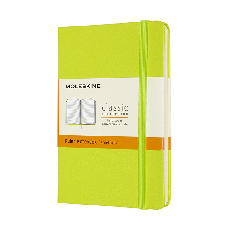 Moleskine Classic collection - hardcover lemon green