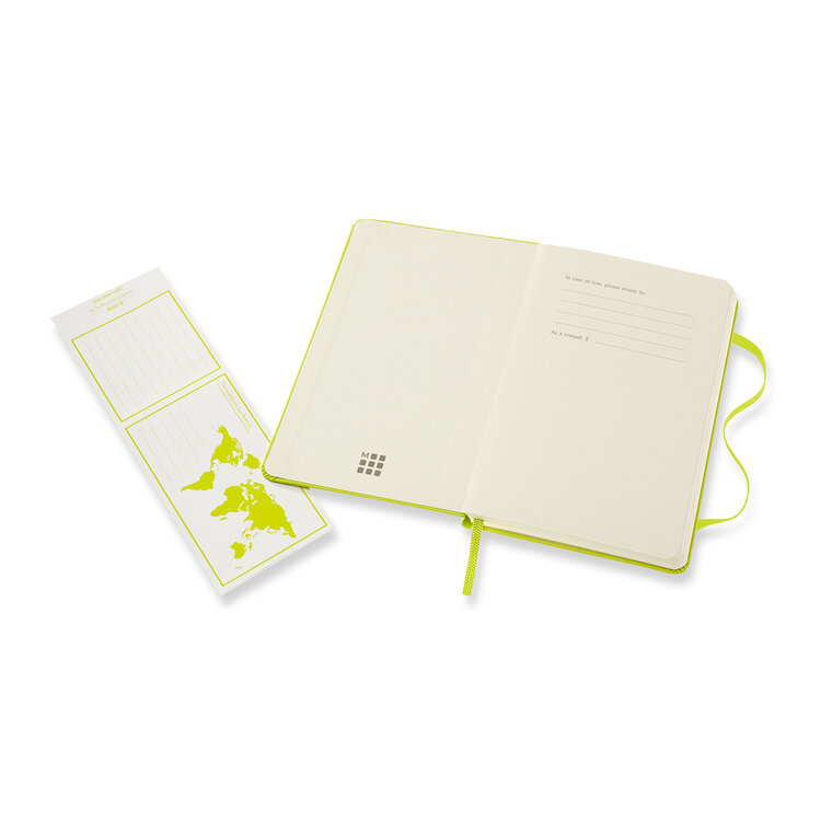 Moleskine Classic collection - hardcover lemon green