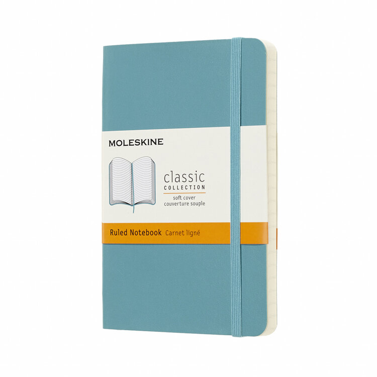Moleskine Classic collection notebook hardcover blauw