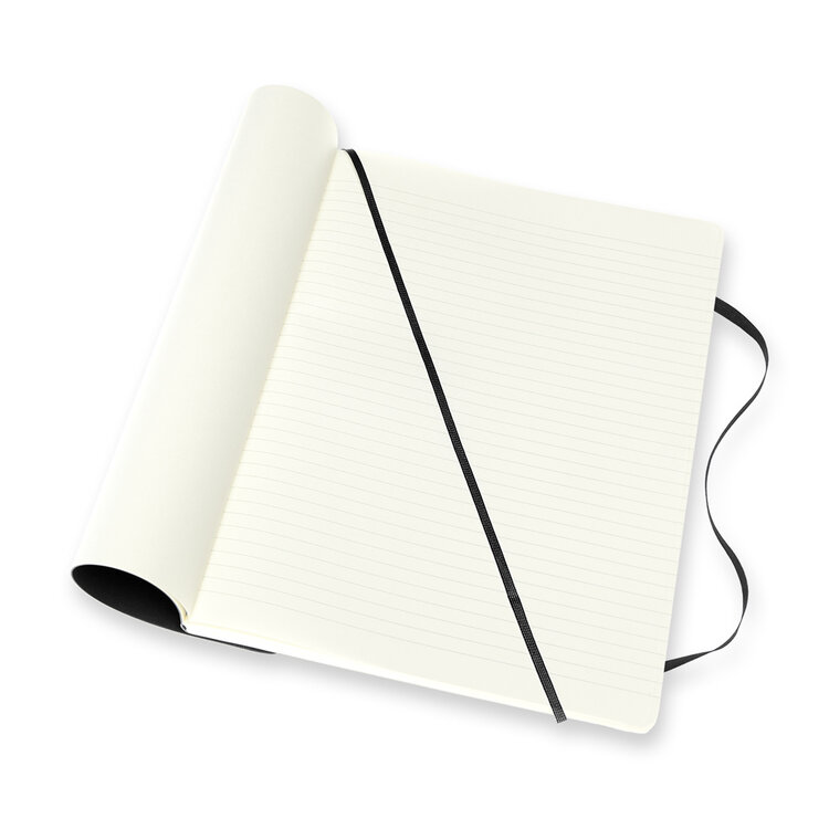 Moleskine Classic Extra collection  softcover 19x25 cm (Black)