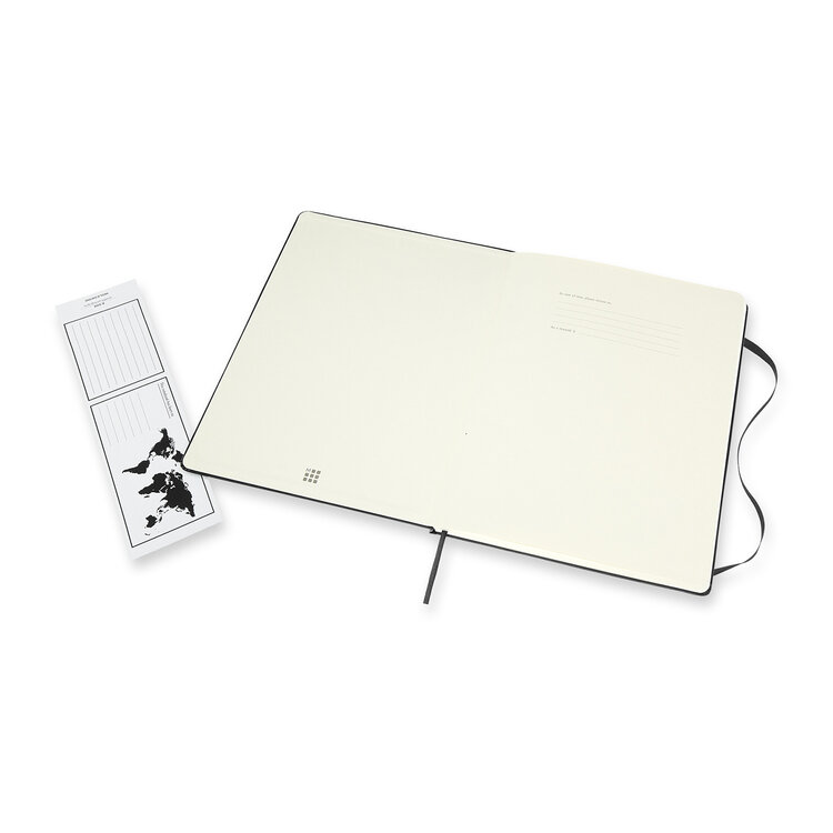 Moleskine Classic Extra collection notebook- hardcover 19x25 cm zwart