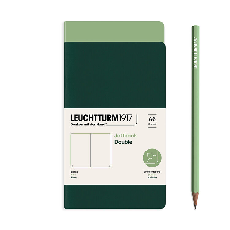 Leuchtturm1917 pocket A6 Jottbook / 2 notitieschriften